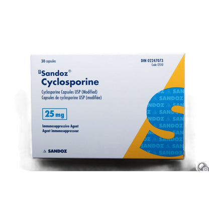 Cyclosporine Capsule 1 Box of 30 Capsules