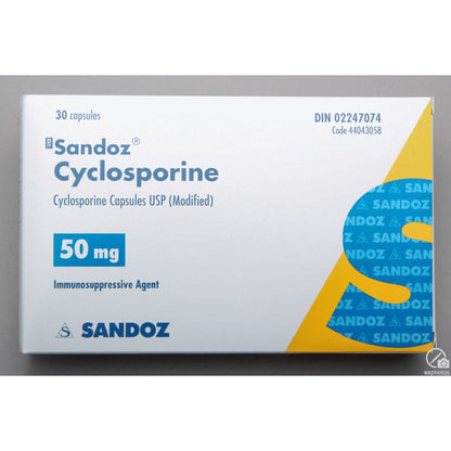 Cyclosporine, 50 mg, 30 Capsules - product image 3