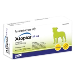 Atopica for Dogs, 25 mg, 30 Capsules - product image 2