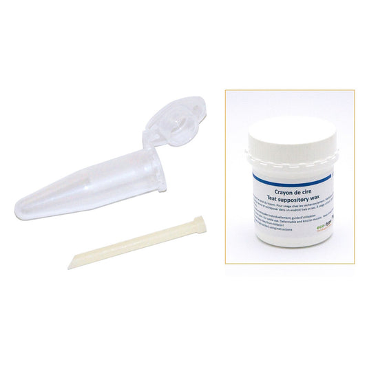 Wax Teat Dilator Sterile for Farm Animals Pack of 10
