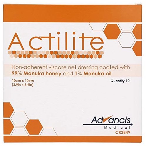 Actilite Dressing Box of 10, 10 cm x 10 cm