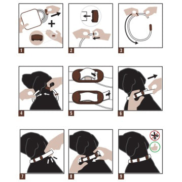 Zenidog Long - Acting Dog Collar for Dogs (0 - 10 kg) 39 cm 1 Collar - additional product view 2