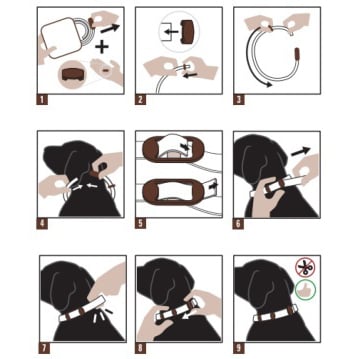 Zenidog Long - Acting Dog Collar for Dogs (10 - 50 kg) 67 cm 1 Collar - additional product view 2