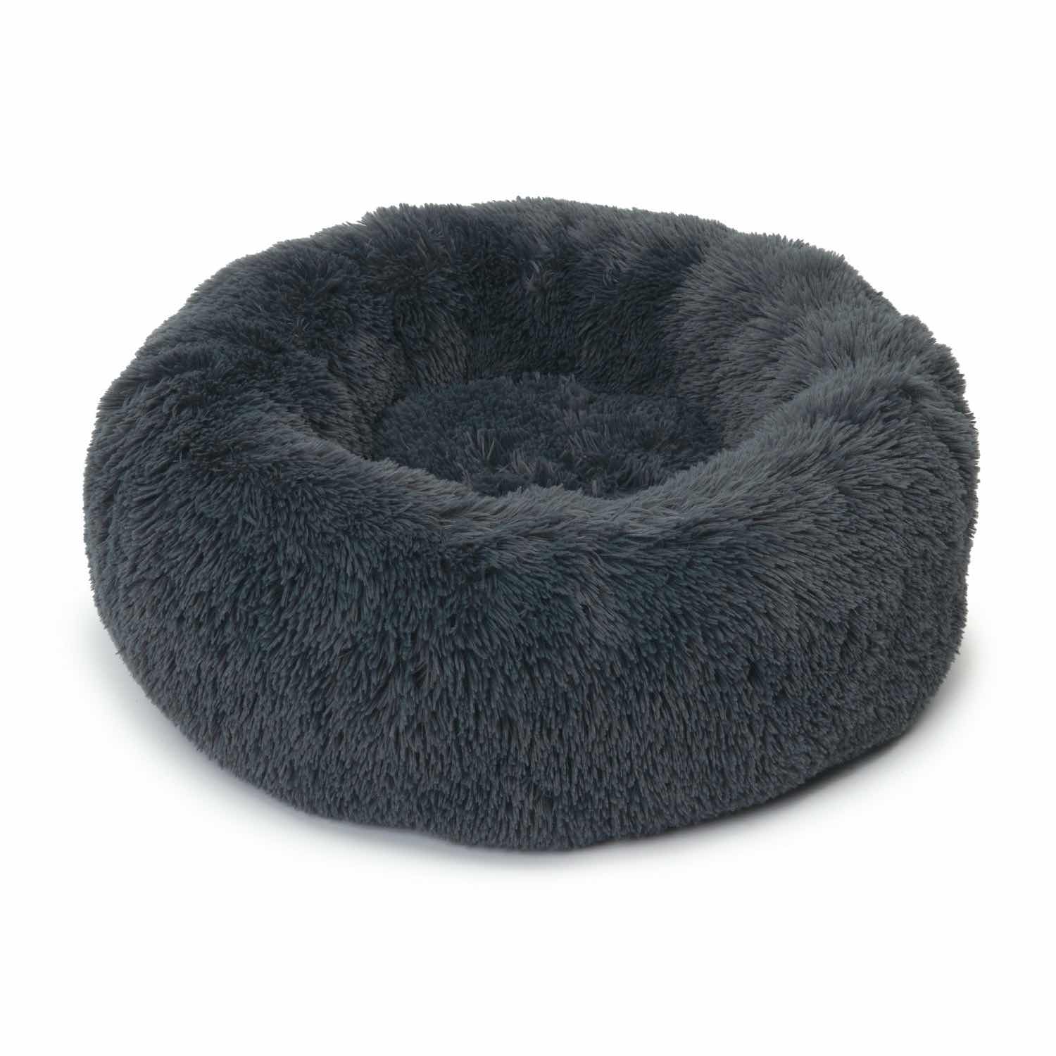 Fluffy Cat Bed for Cats (Grey) 1 Unit