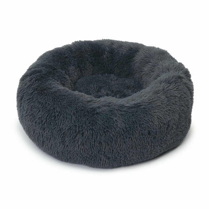 Fluffy Cat Bed for Cats (Grey) 1 Unit