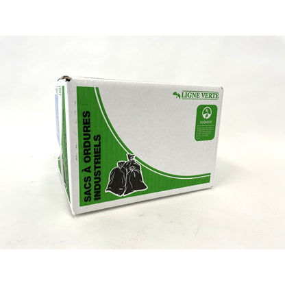 Industrial Garbage Bags, Black, 22 x 24 in (Pack of 500) - additional product view 4