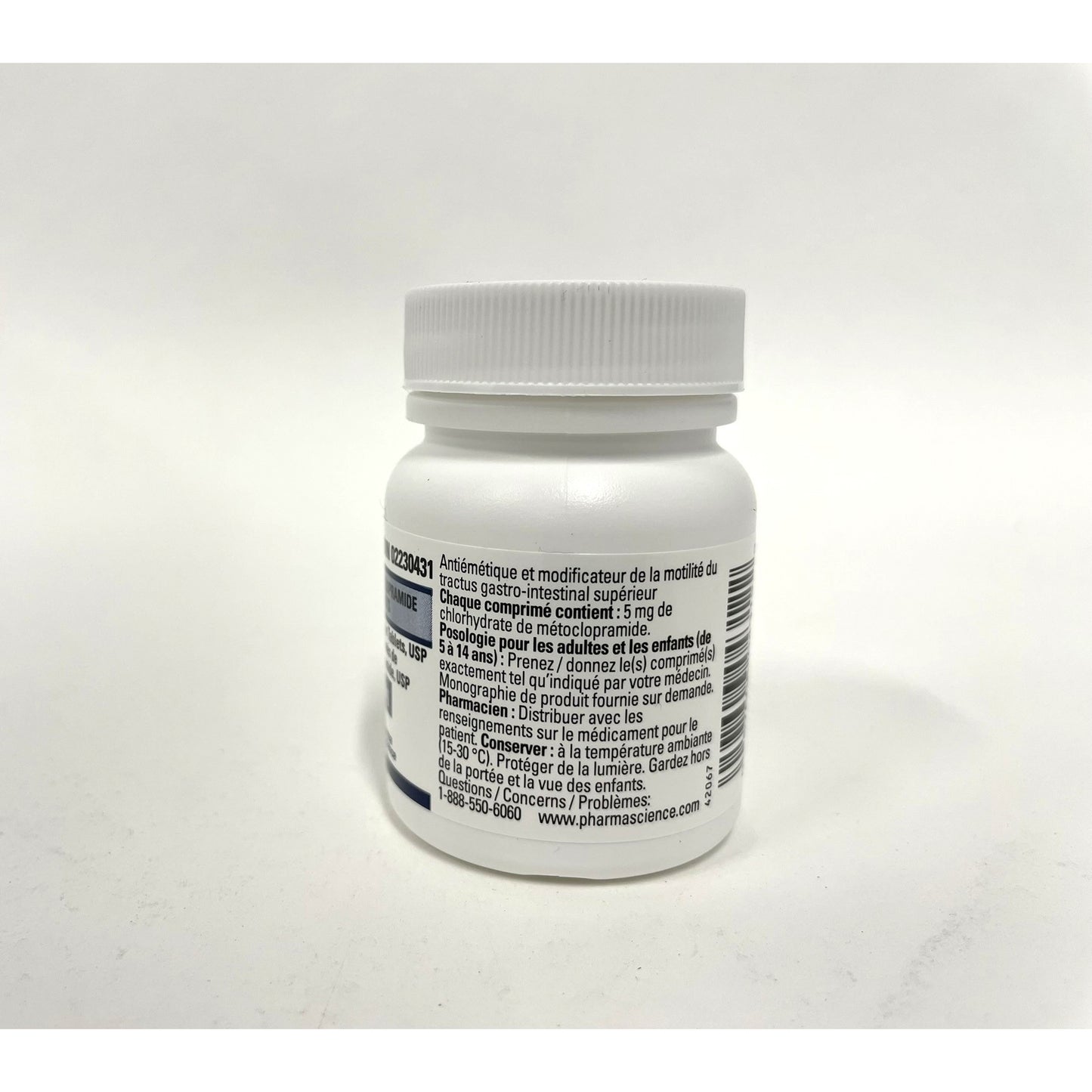Pms - Metoclopramide Tablets Bottle of 100 Tablets