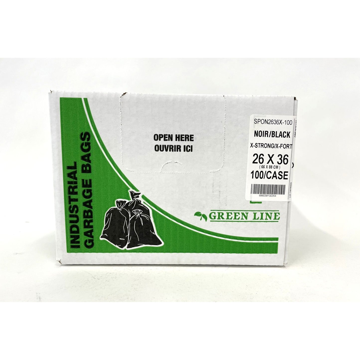Garbage Bag Industrial XStrong 26 x (36 in) Pack of 100