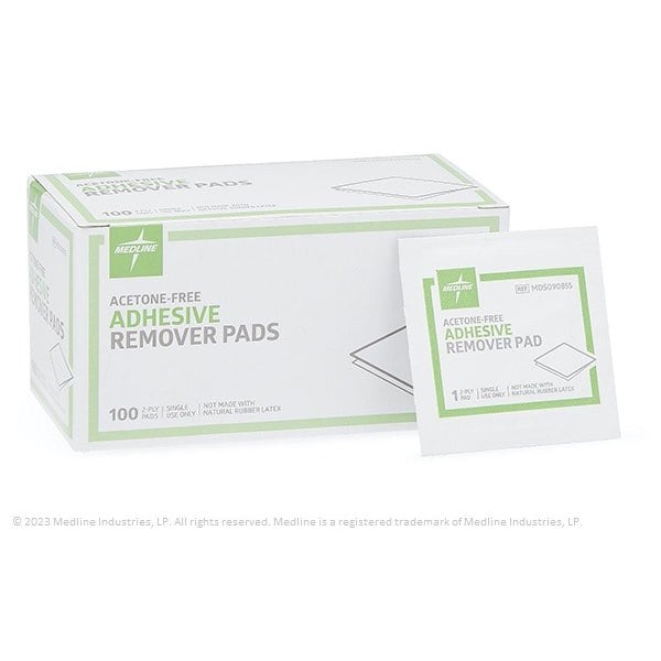 Adhesive Remover Wipe for Farm Animals 100 Units