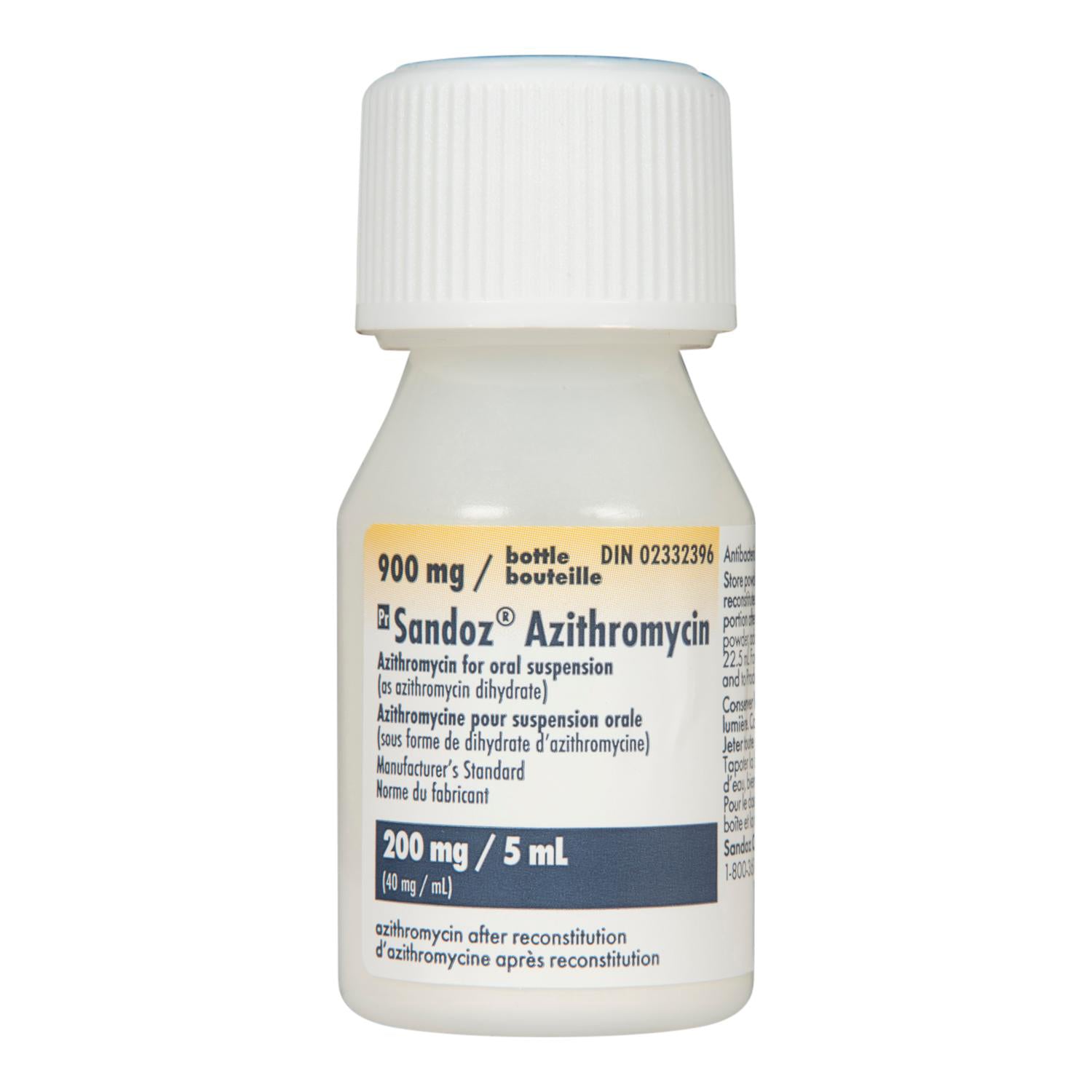 Azithromycin 22.5 mL 40 mg / mL