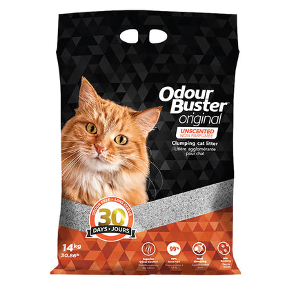 Clumping Cat Litter Odour Buster Original for Cats 14 kg Bag