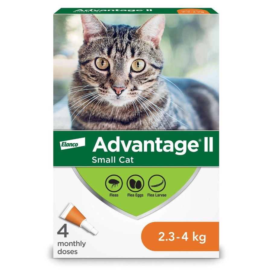 Advantage II for Cats (Orange) (2.3 - 4 kg) Pack of 4 - additional product view 2
