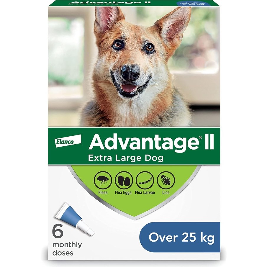Advantage II for Dogs (Blue) (Over 25 kg) Pack of 6 - additional product view 2