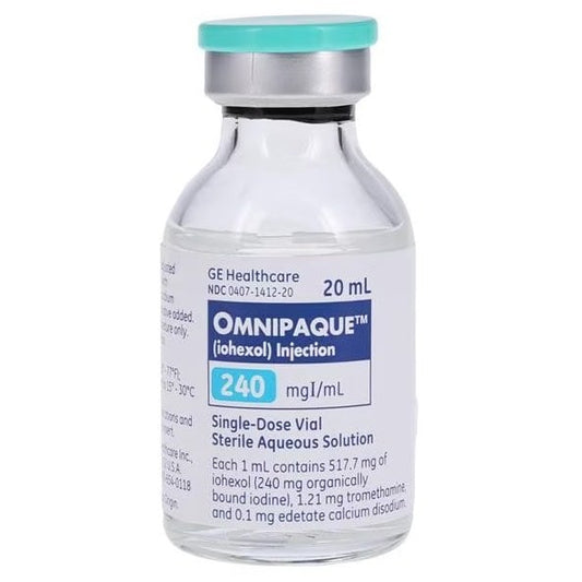 Omnipaque 240 20 mL Vial 518 mg / mL