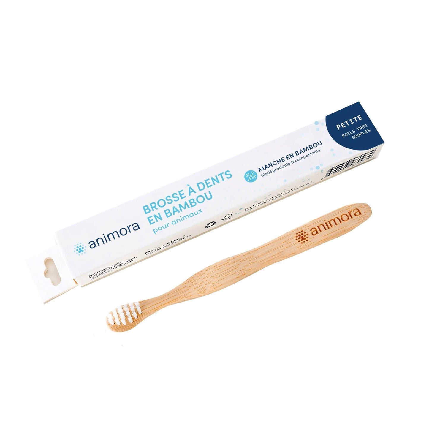 Bamboo Toothbrush for Pets 1 Toothbrush