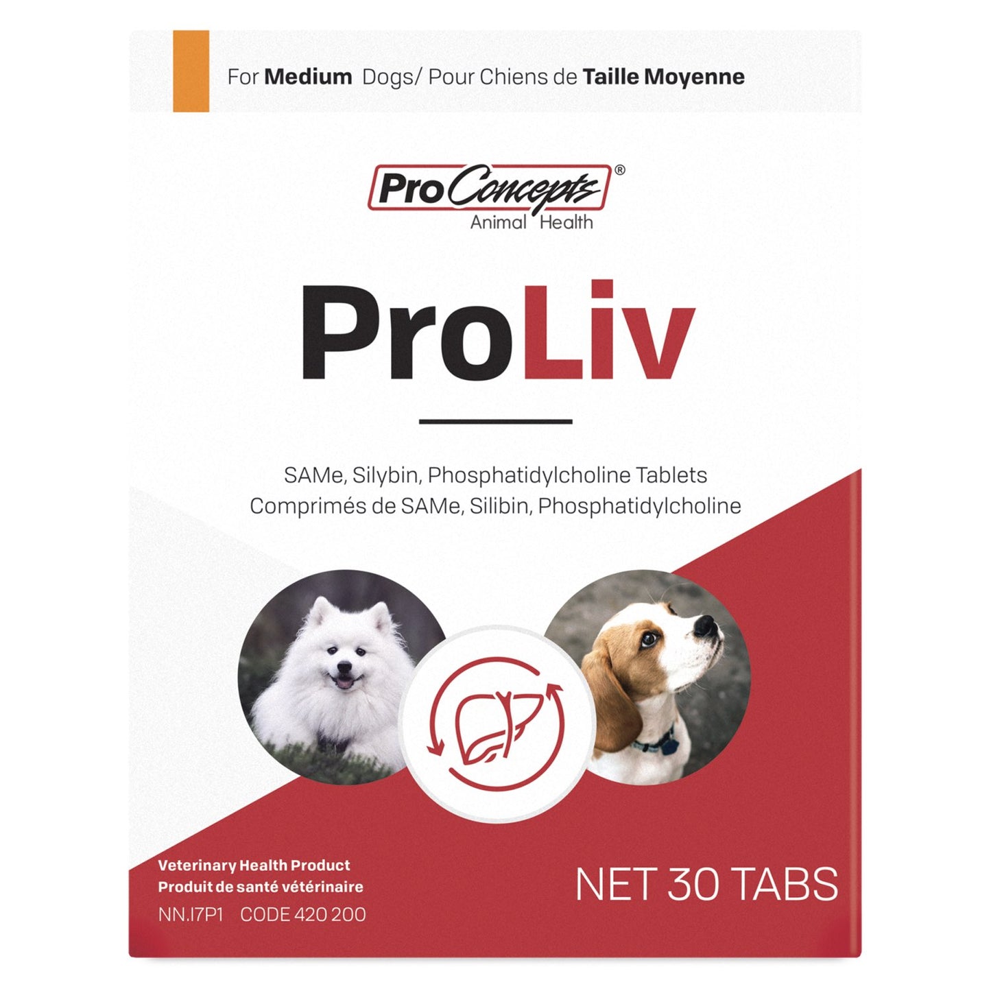 ProLiv for Medium Dogs (Original) 30 Chewable Tablets
