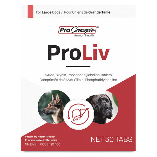 ProLiv for Large Dogs (Original) 30 Chewable Tablets