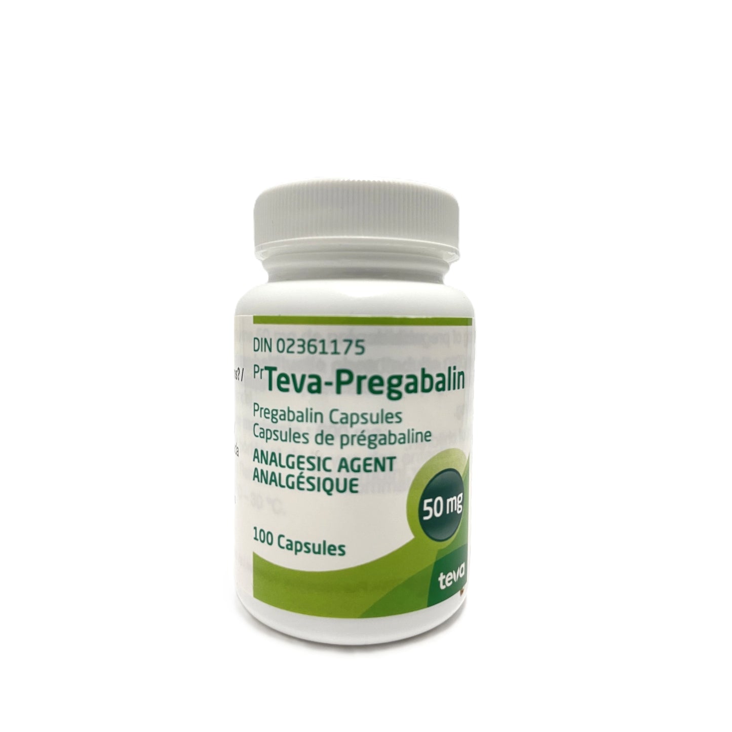 Teva - Pregabalin Capsules 100 Cap 50 mg
