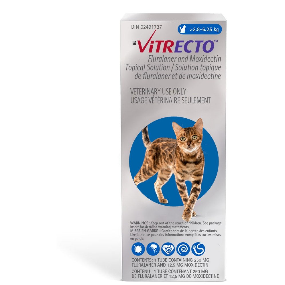 Vitrecto for Cats, 2.9 - 6.25 kg (Blue), 1 Tube - product image 2