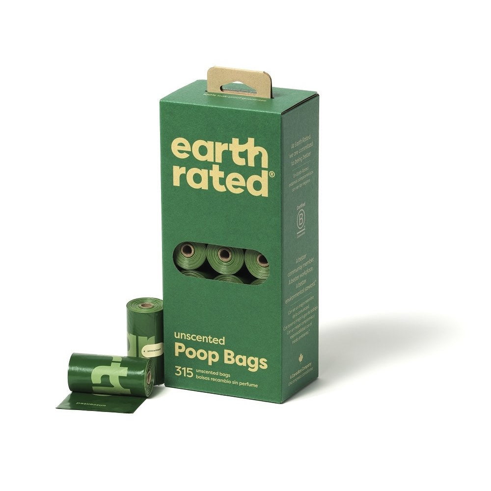 Eco - Friendly Unscented Bags in Refill Rolls for Dogs Pack of 315