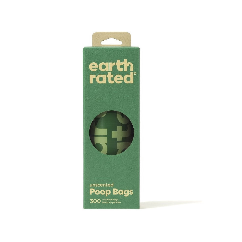 Biodegradable Unscented Bags Large Single Roll Pack of 300