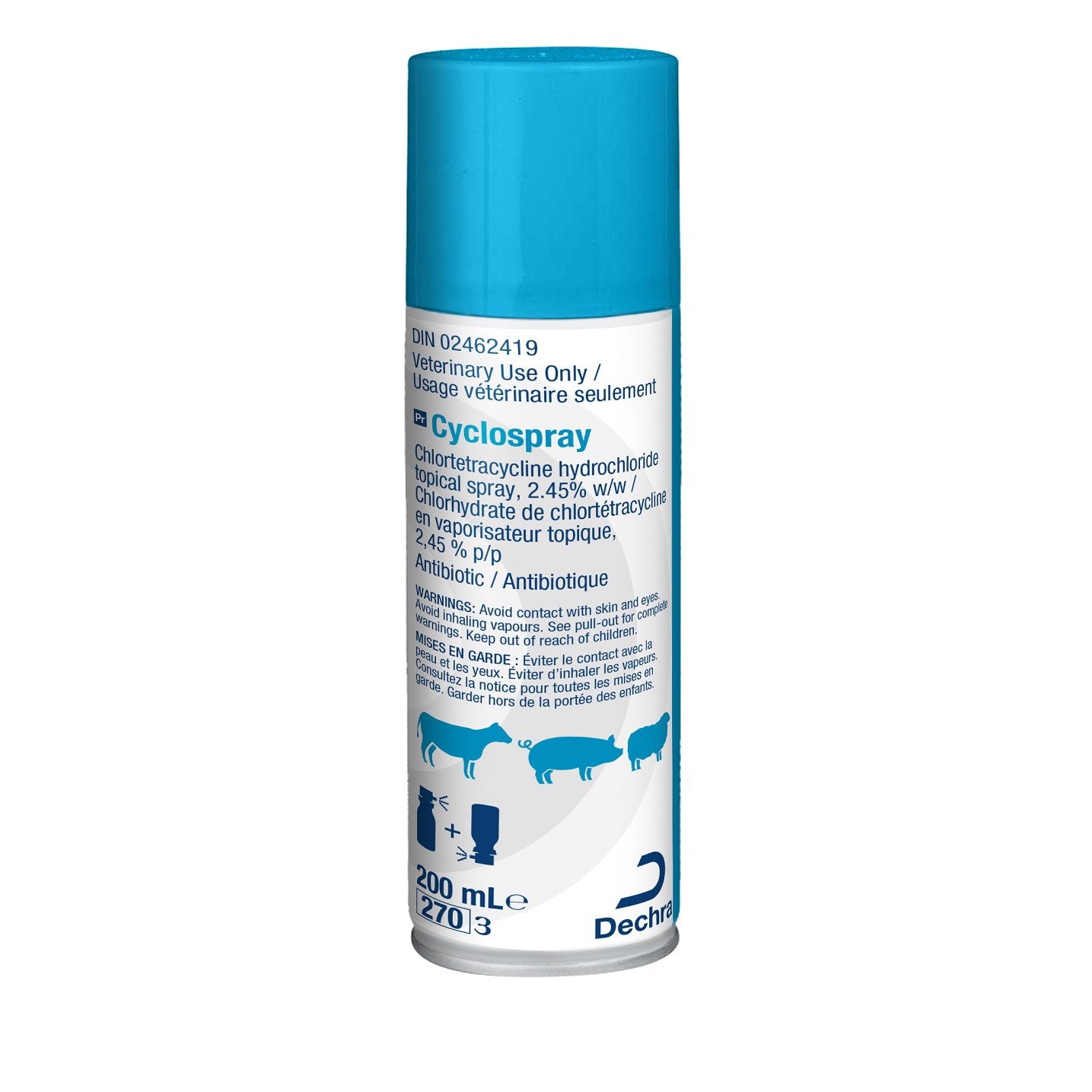 Cyclospray Pack of 1 X 200 mL Spray Bottle