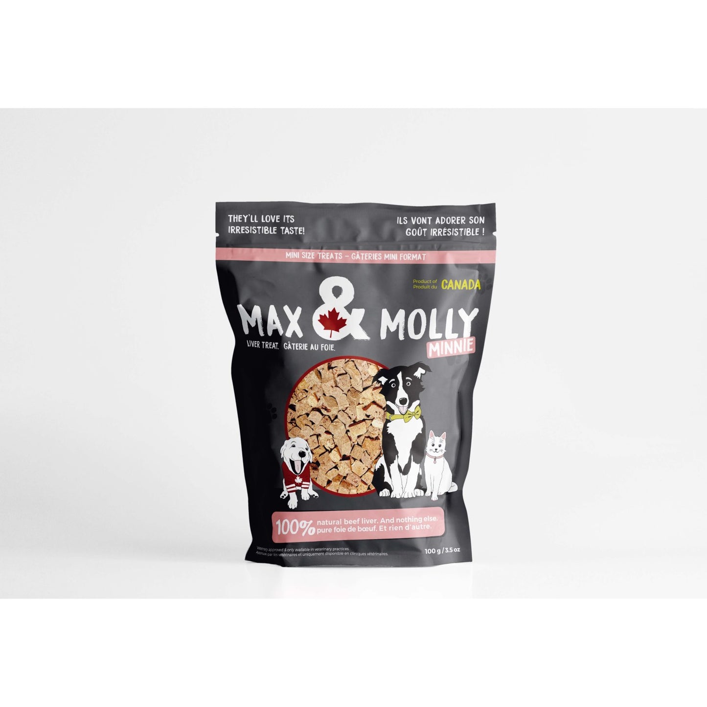 Minnie Liver Treats (Beef Liver) 100 g Bag