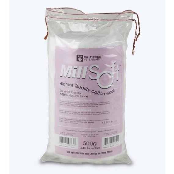 Cotton Wool Roll MillSoft 500 g