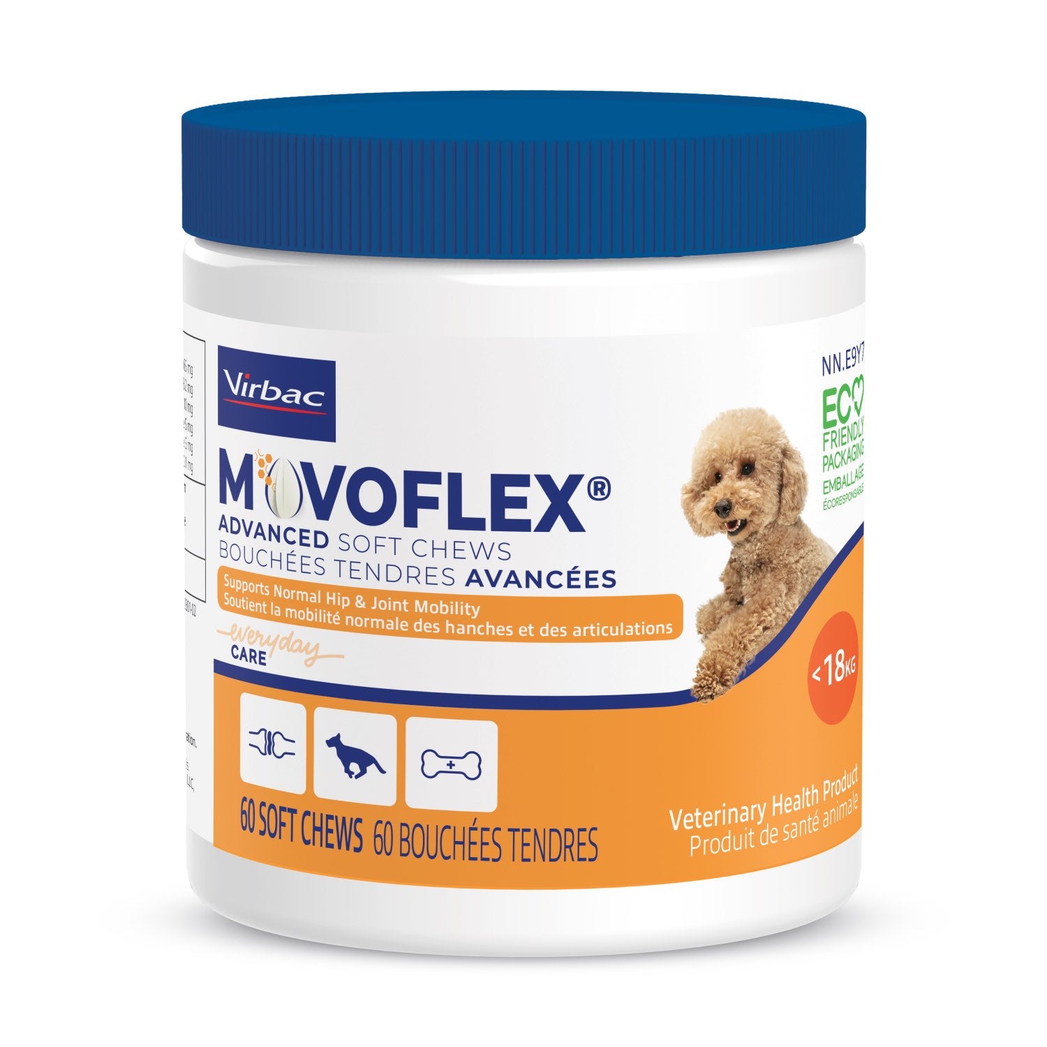 Movoflex Advanced Soft Chews for Dogs (Under 18 kg) 60 Soft Chews