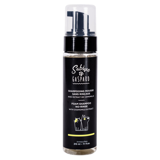 Shampoo Foam No - Rinse with Chamomile for Dogs 210 mL Bottle