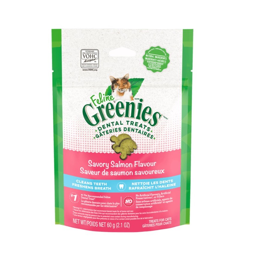 Dental Treats for Cats (Salmon) 130 g Bag