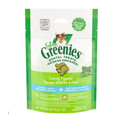Dental Treats for Cats (Catnip) 130 g Bag