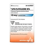 Apo-Fluticasone HFA Metered-dose Inhaler, 125 mcg, 120 Doses - product image 2