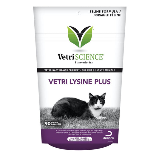 Vetri Lysine Plus Chews for Cats (Original) 90 Soft Chews