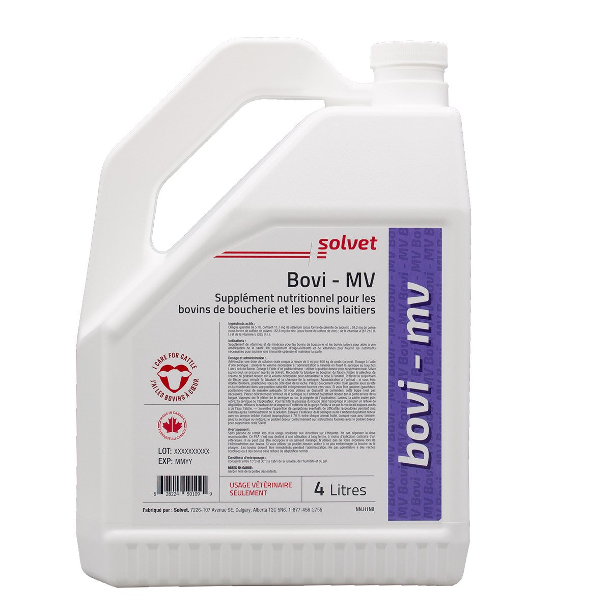 Bovi - MV Nutritional Supplement for Farm Animals (Original) 4 L Jug