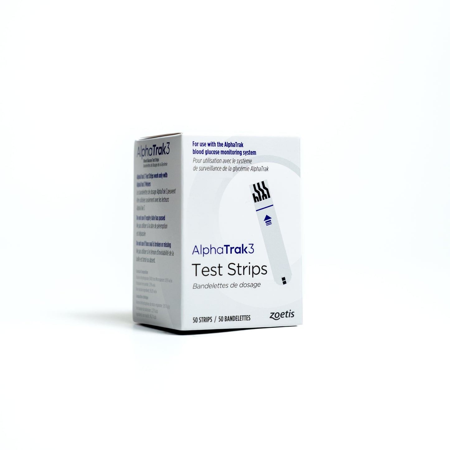 AlphaTrak3 Test Strips (Cats, Dogs and Horses) Pack of 50