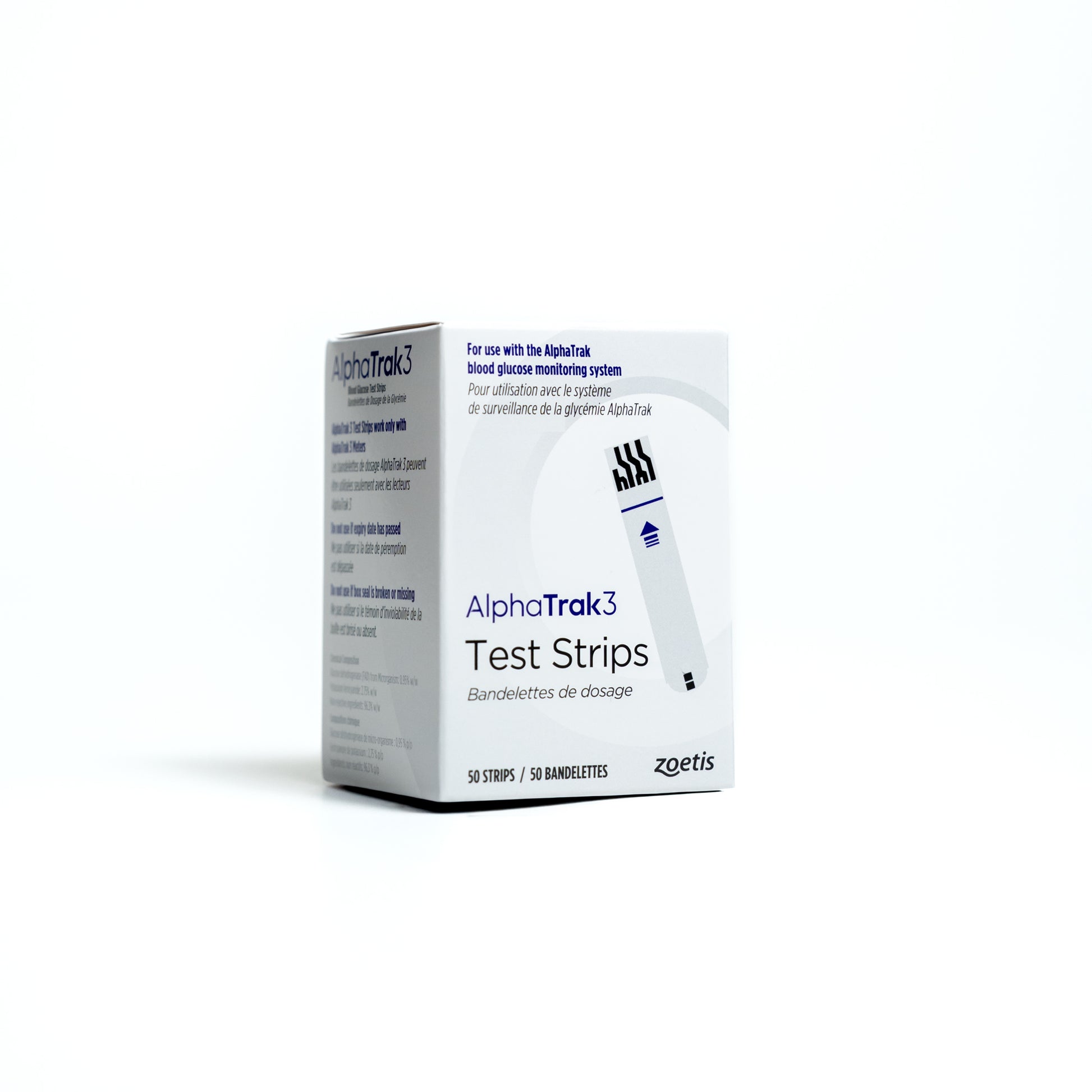 AlphaTrak3 Test Strips (Cats, Dogs and Horses) Pack of 50