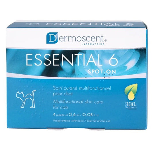 Essential 6 Spot - on for Cats Pack of 4, 0.6 mL