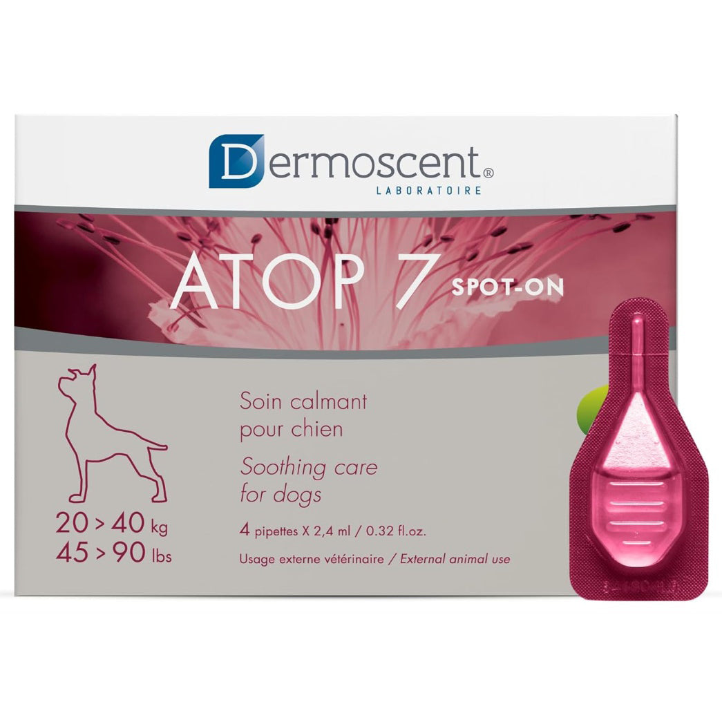 Atop 7 Spot - on for Cats and Dogs (20 - 40 kg) Pack of 4, 0.6 mL