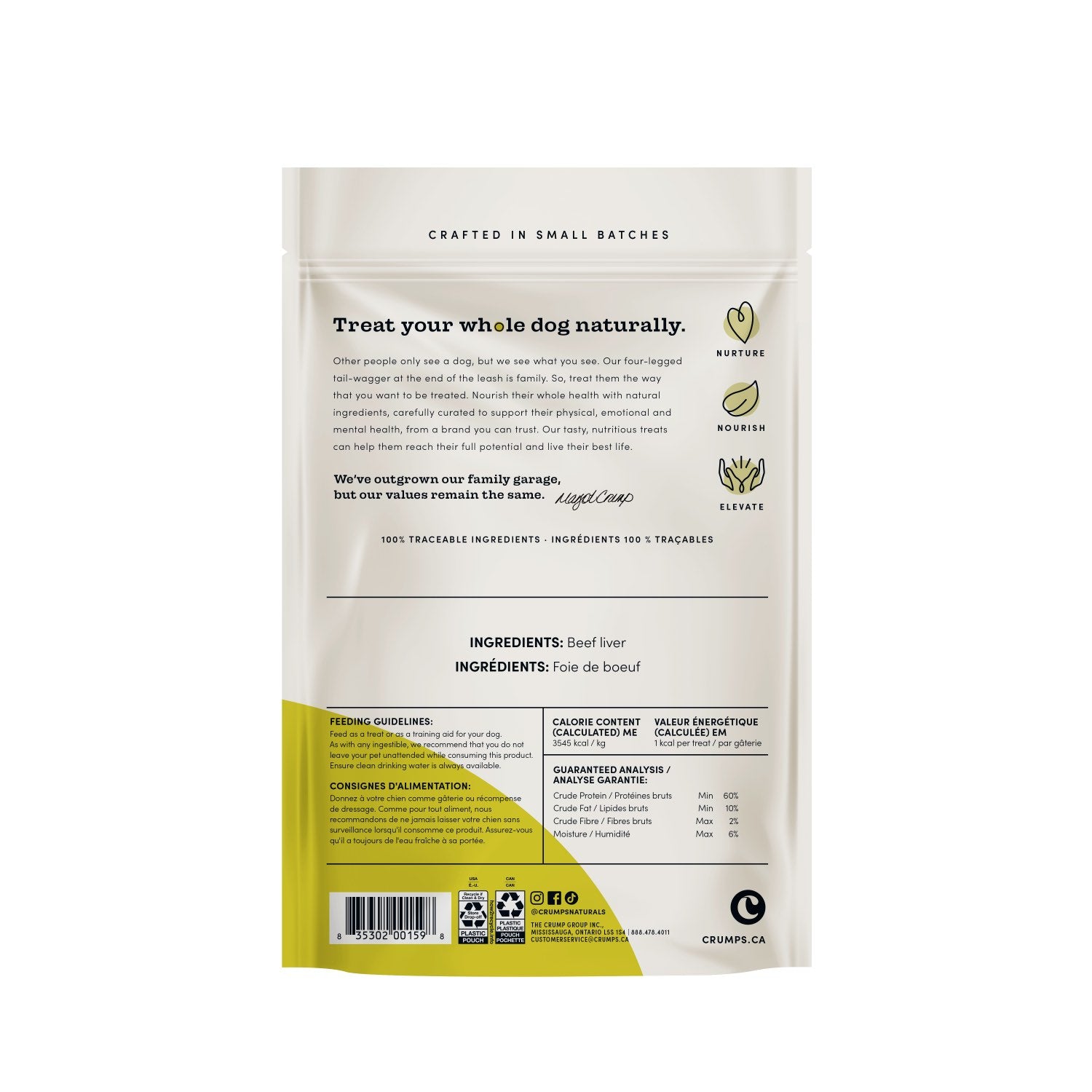 Mini Trainers Freeze - Dried for Dogs (Beef) 126 g Bag - additional product view 2