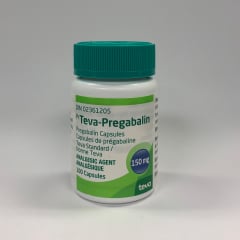Teva-Pregabalin Capsules, 150 mg, 100 Capsules - product image 1