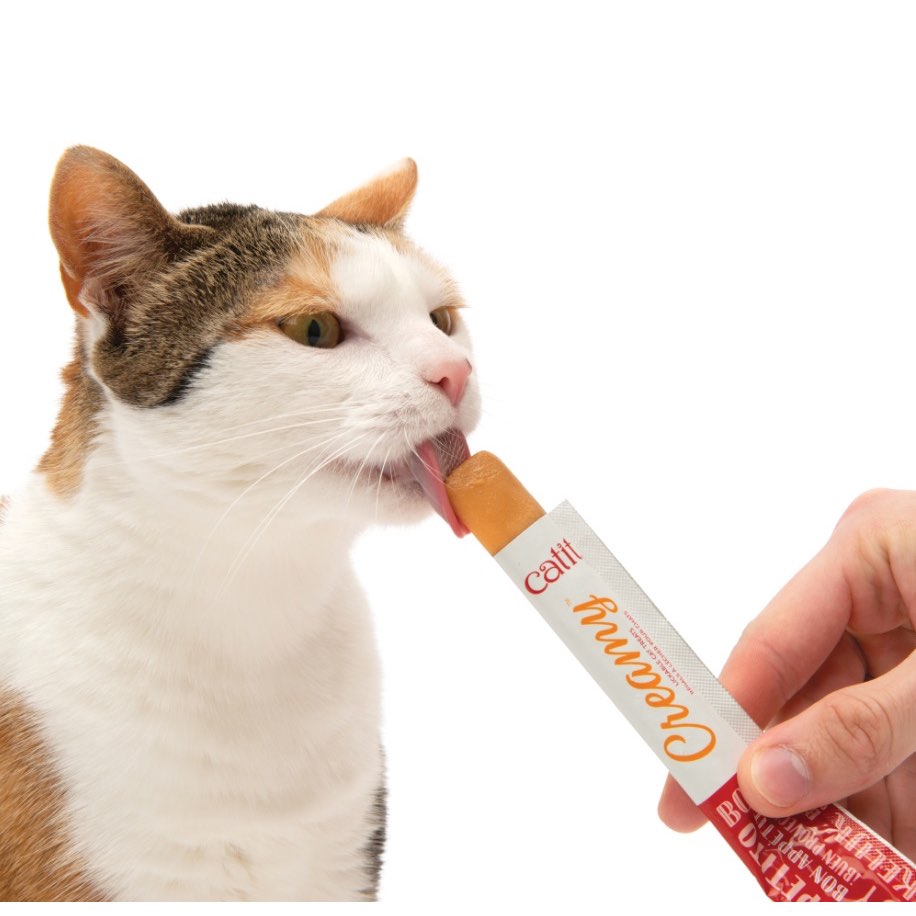 Creamy Lickable Cat Treats for Cats (Chicken and Shrimp) Pack of 5 - additional product view 2