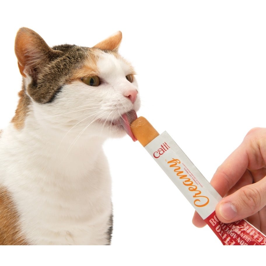 Creamy Lickable Cat Treats for Cats (Salmon) Pack of 50 - additional product view 2
