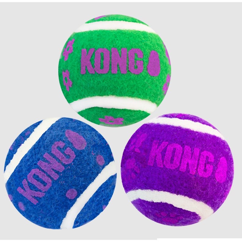 Cat Active Tennis Ball Toy for Cats Pack of 3 - additional product view 2