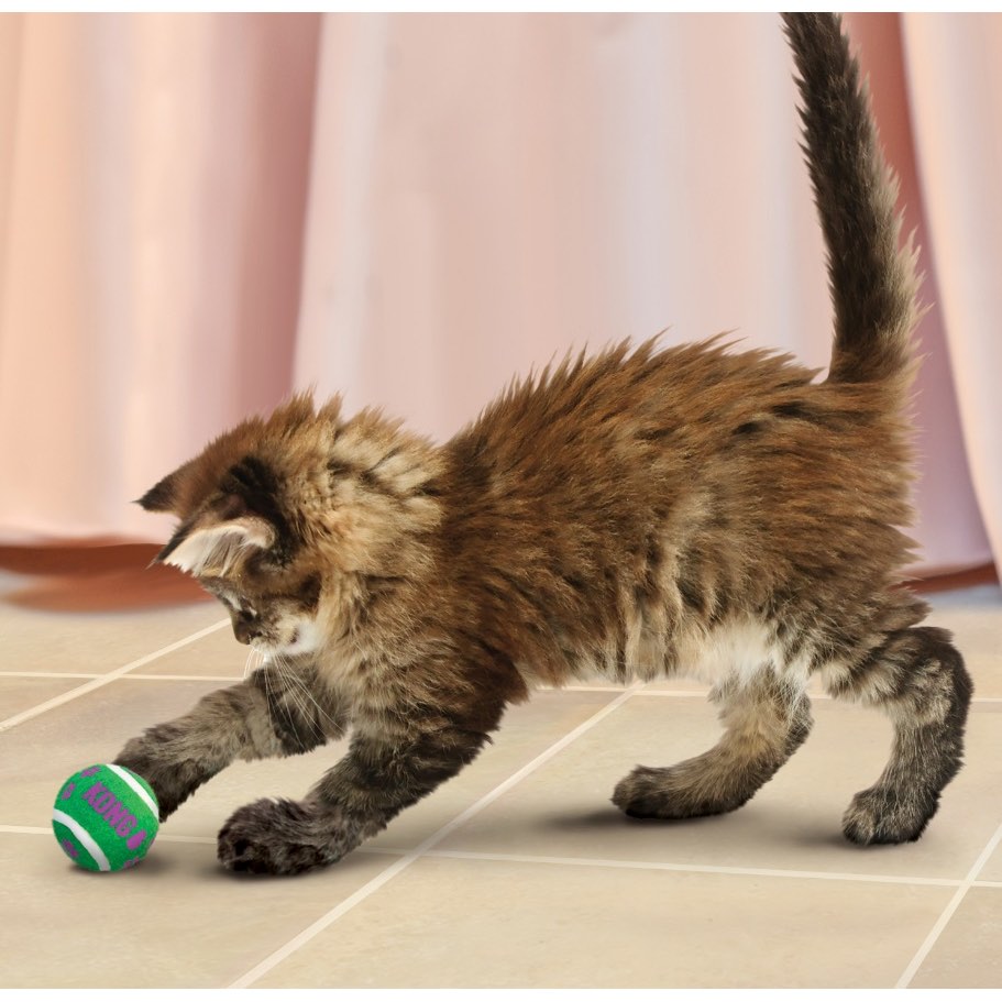 Cat Active Tennis Ball Toy for Cats Pack of 3 - additional product view 3