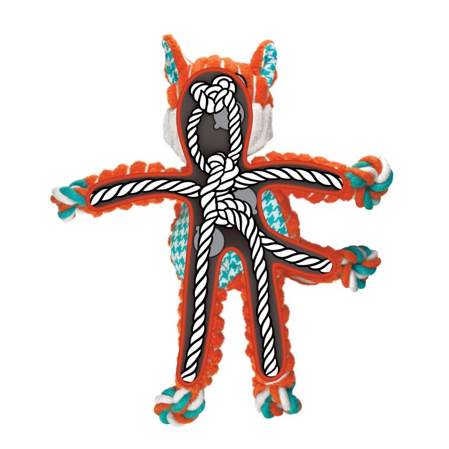 Floppy Knots Toy for Dogs 1 Toy - additional product view 2