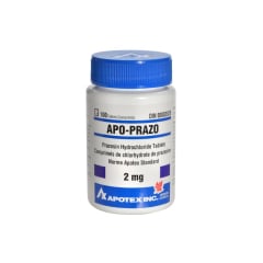 Apo-Prazo Tablet, 2 mg, 100 Tablets - product image 1