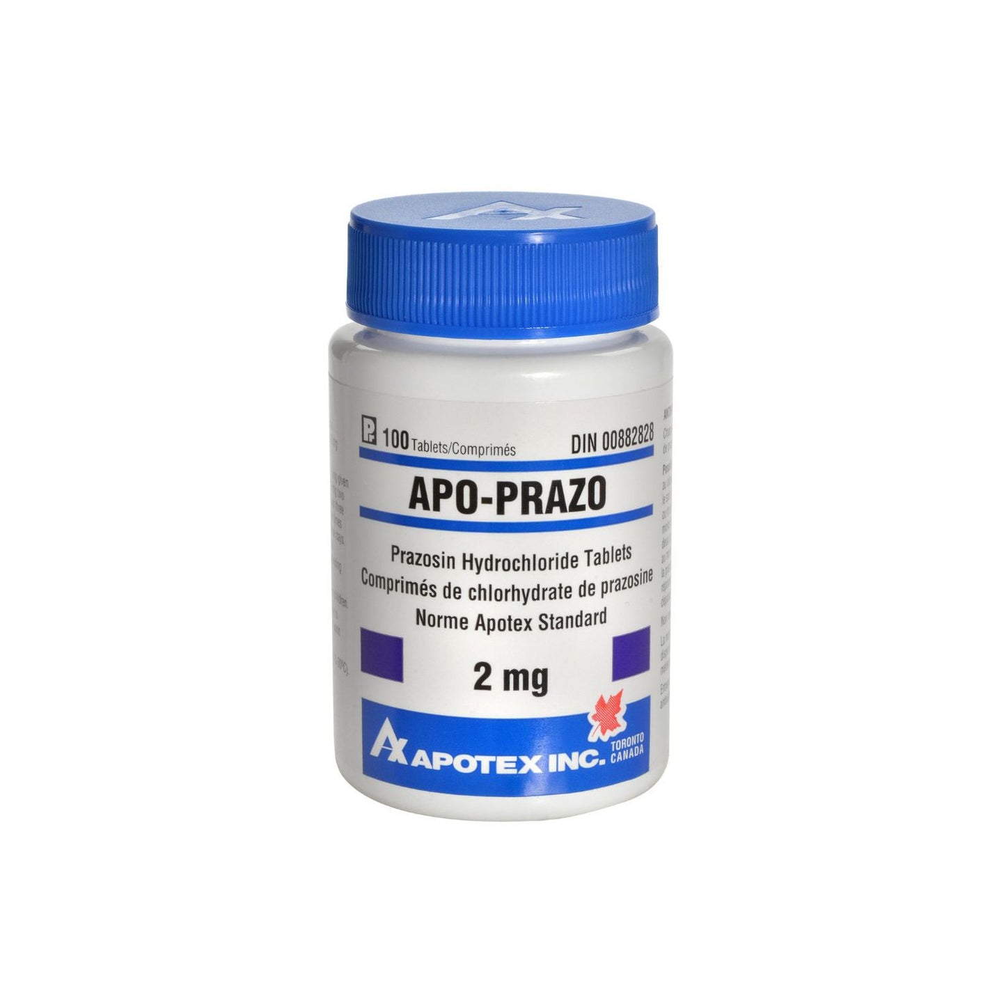 Apo-Prazo Tablet, 2 mg, 100 Tablets - product image 2