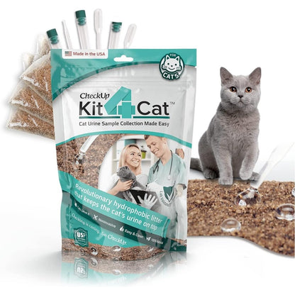 Kit4Cat Hydrophobic Litter for Cats 900 g Pack of 3 Pouchs
