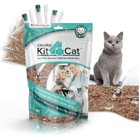 Kit4Cat Hydrophobic Litter for Cats 900 g Pack of 3 Pouchs